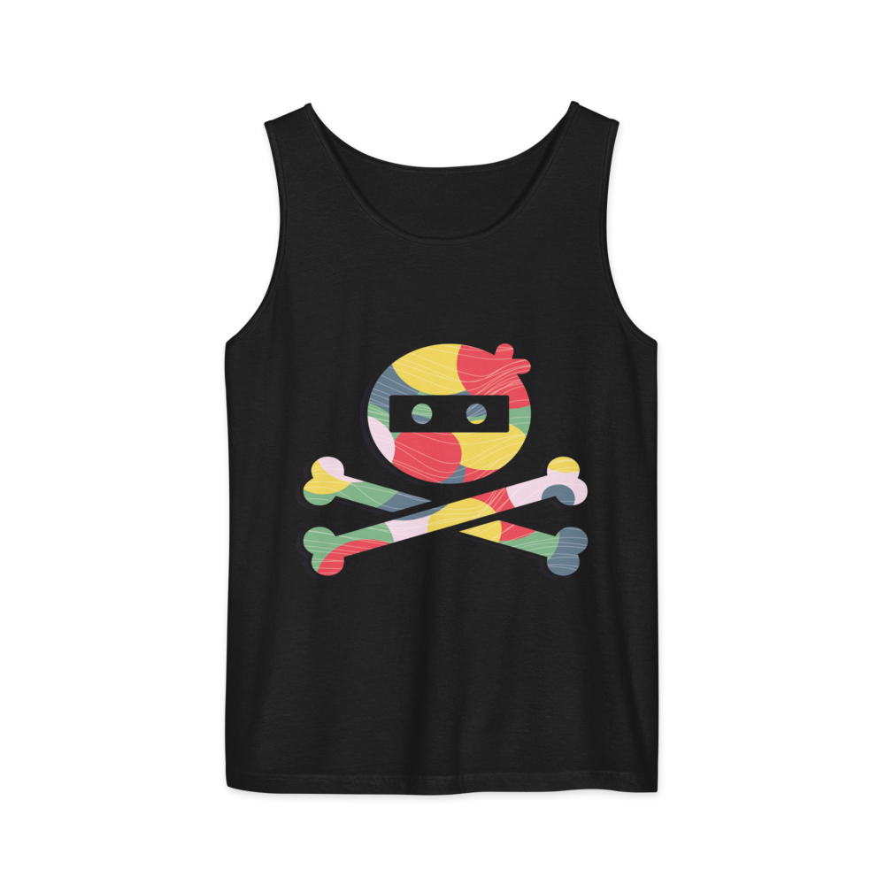 Subtle Nerd Color Pop Tee - Tank Black