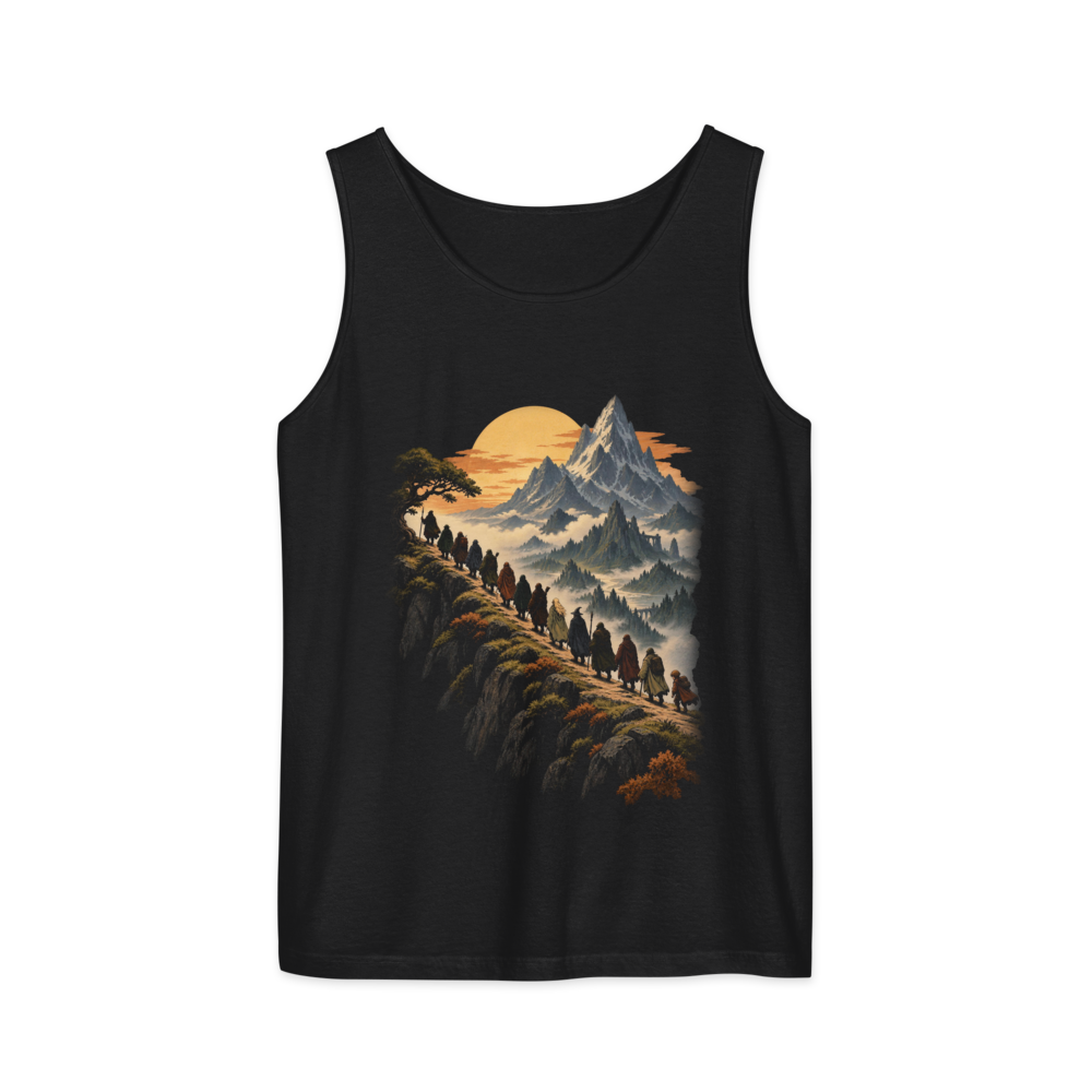 Thirteen and One | Retro Fantasy - Tank Black (artwork corrected)