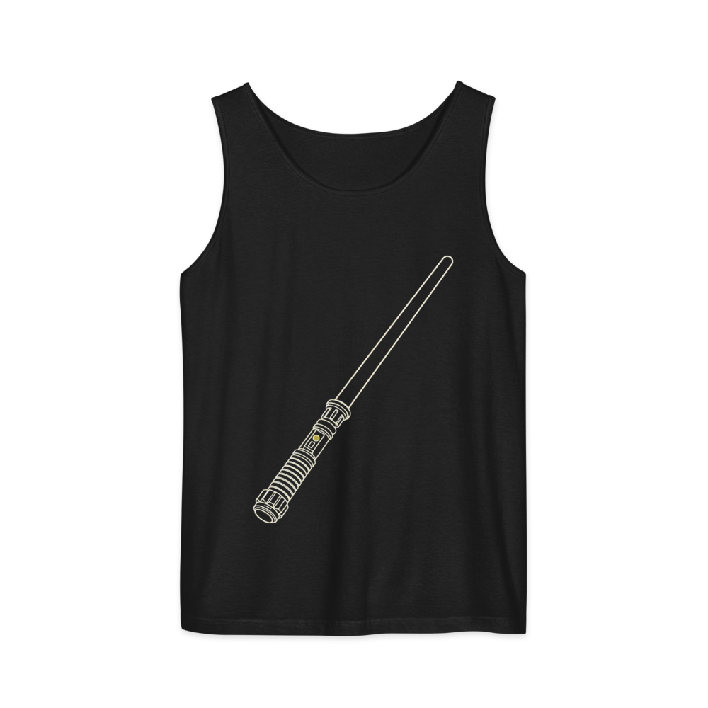 The Laser Sword | Retro Space Opera - Tank Black (artwork corrected)
