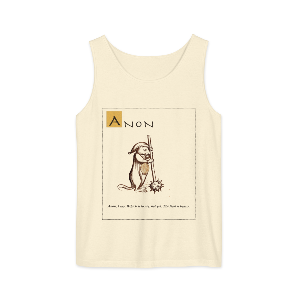 Anon: Not Yet | Ye Olde Grievance Tee - Ivory