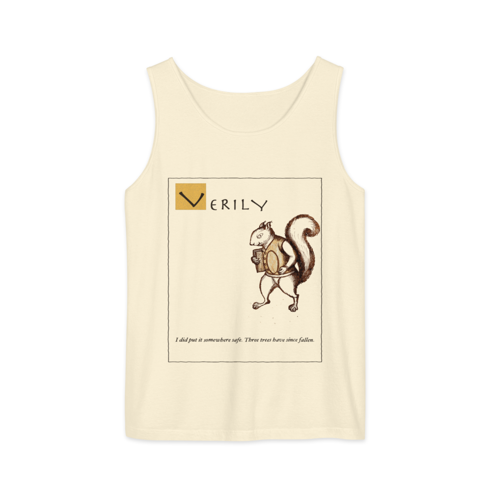 Verily: I Put It Somewhere Safe | Ye Olde Grievance Tee - Ivory