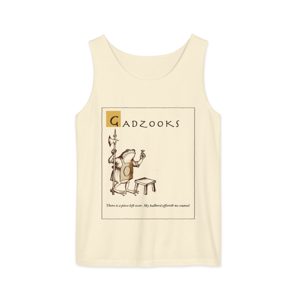 Gadzooks: A Piece Left Over | Ye Olde Grievance Tee - Ivory