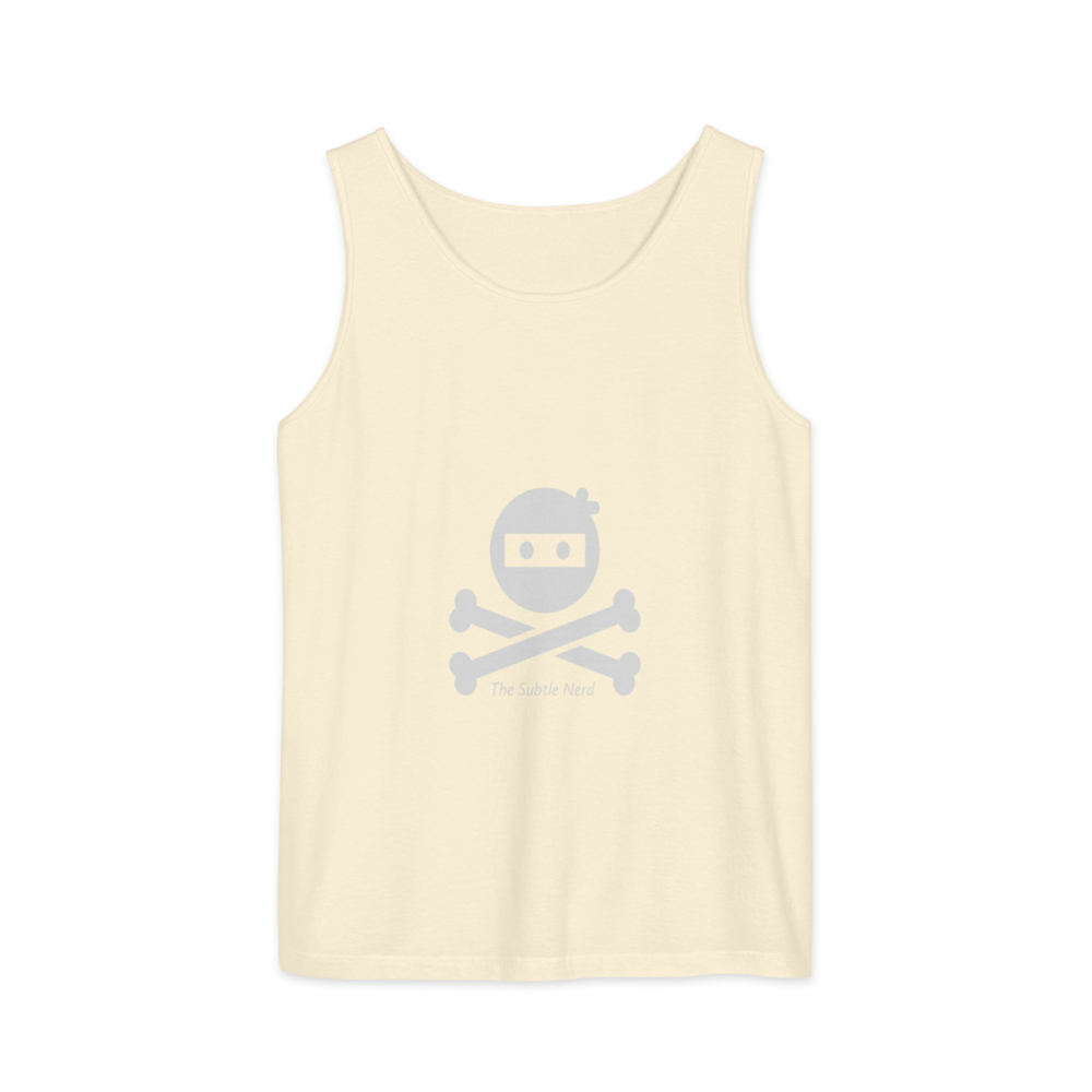 Subtle Nerd Logo Tee - Tank Ivory