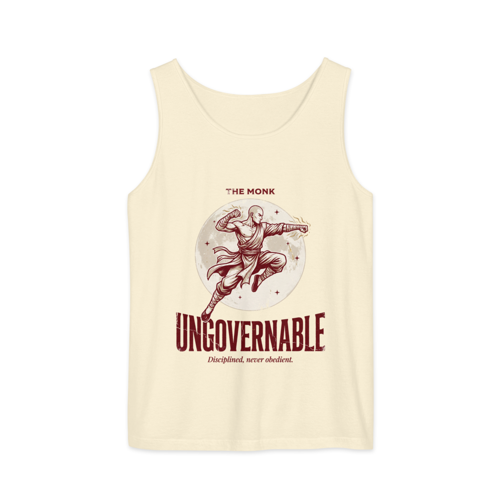 Monk - Ungovernable | TTRPG Class | Vintage Tabletop RPG - Tank Ivory (artwork corrected)