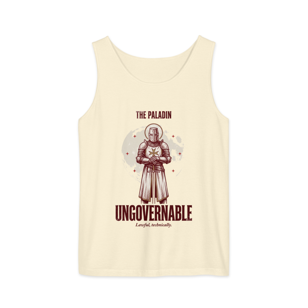 Paladin - Ungovernable | TTRPG Class | Vintage Tabletop RPG - Tank Ivory (artwork corrected)