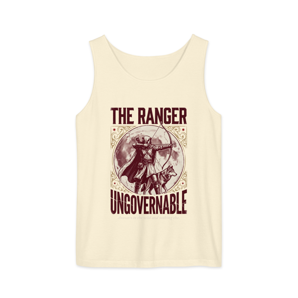 Ranger - Ungovernable | TTRPG Class | Vintage Tabletop RPG - Tank Ivory (artwork corrected)