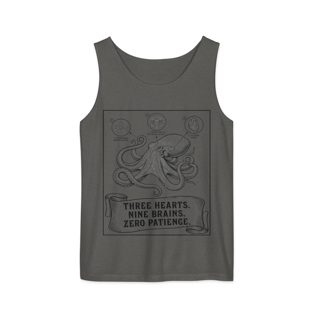 Octopus: Three Hearts. Nine Brains. Zero Patience. | Vintage Science - Tank Pepper