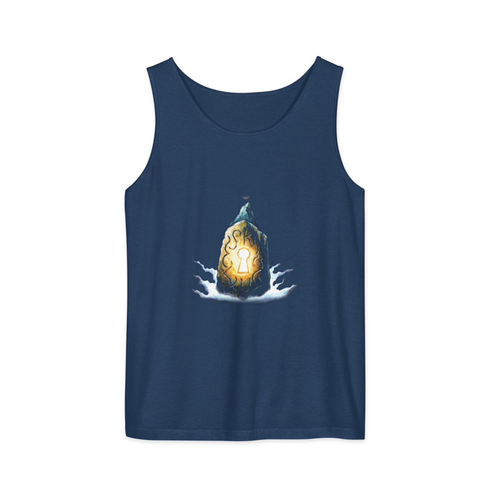 Moon Runes | Retro Fantasy - Tank True Navy