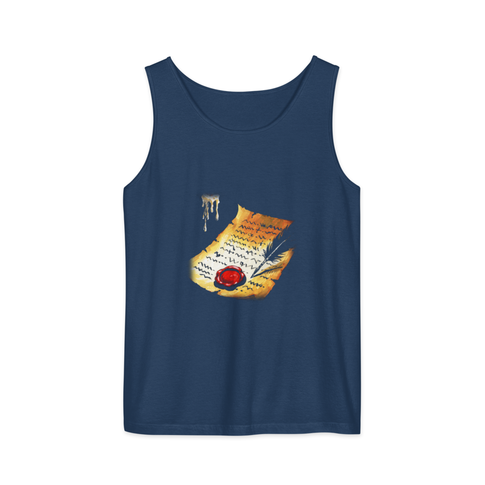 Terms of the Contract | Retro Fantasy - Tank True Navy