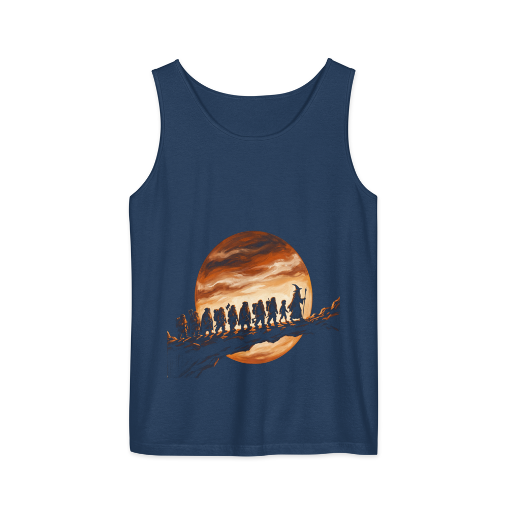 Thirteen and One | Retro Fantasy - Tank True Navy