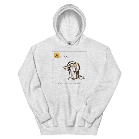Alas: The Tea Is Cold | Ye Olde Grievance - Hoodie Ash