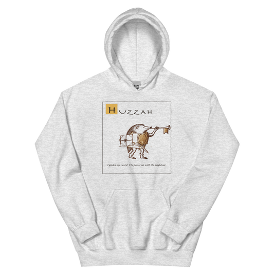 Huzzah: The Parcel Is Come | Ye Olde Grievance - Hoodie Ash