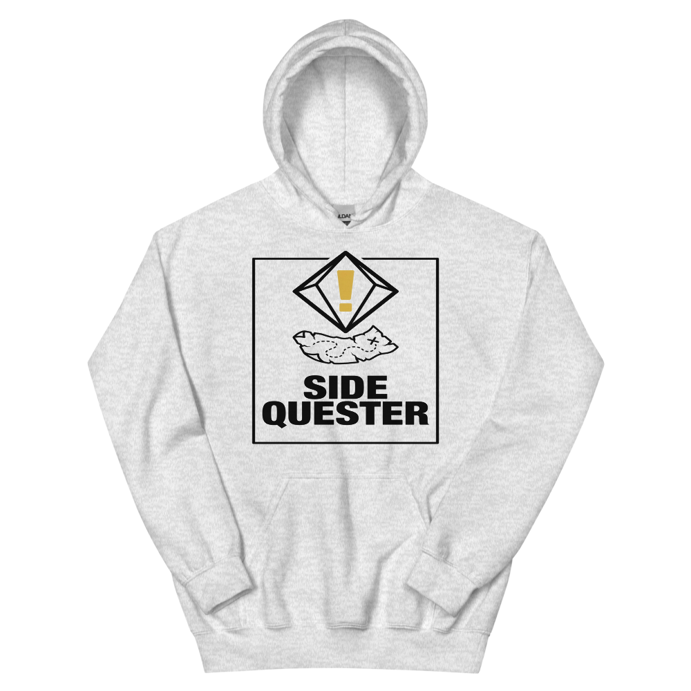 Side Quester | Gamer Tee - Hoodie Ash