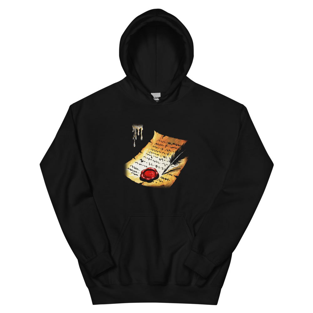Terms of the Contract | Retro Fantasy - Hoodie Black
