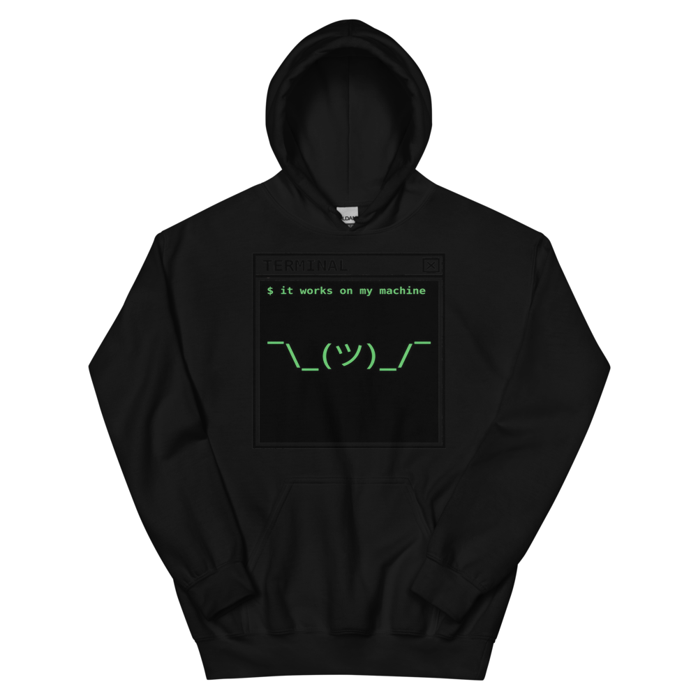 It Works on My Machine | Programmer - Hoodie Black