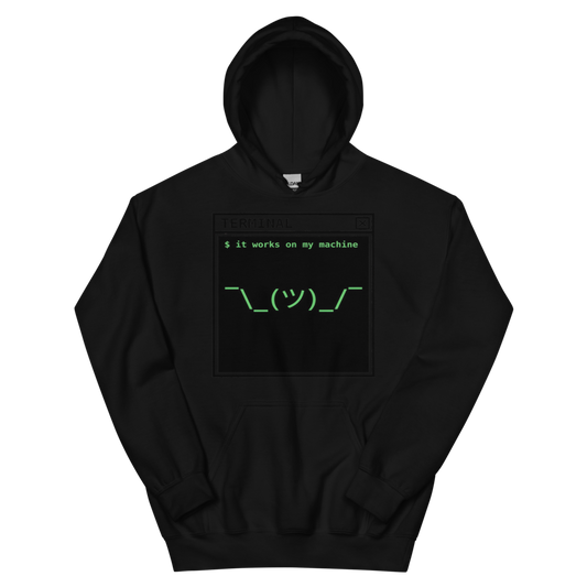 It Works on My Machine | Programmer - Hoodie Black