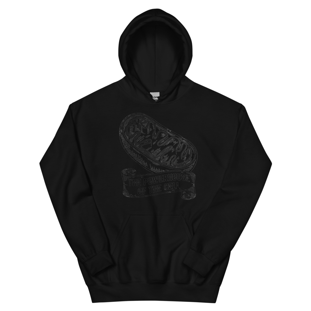 Mitochondria: The Powerhouse of the Cell | Vintage Science - Hoodie Black