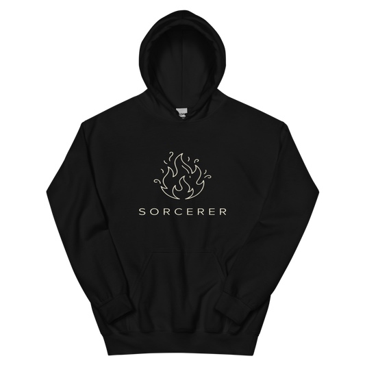 Sorcerer | TTRPG Class Icon - Hoodie Black