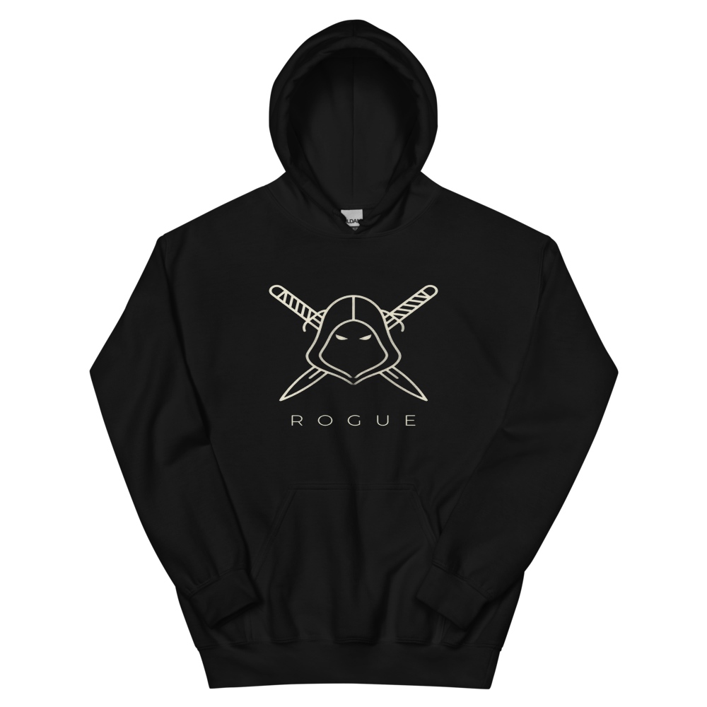 Rogue | TTRPG Class Icon - Hoodie Black