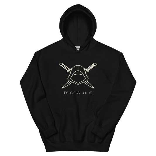 Rogue | TTRPG Class Icon - Hoodie Black