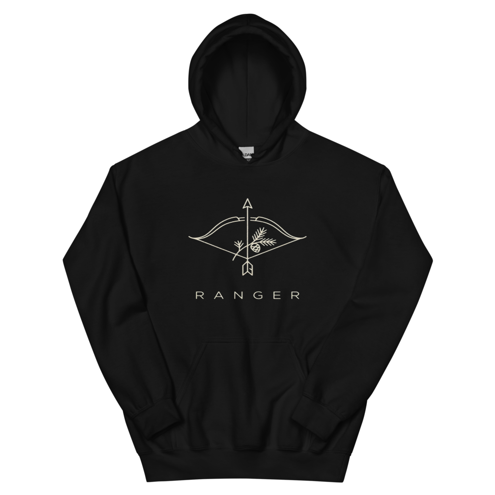 Ranger | TTRPG Class Icon - Hoodie Black