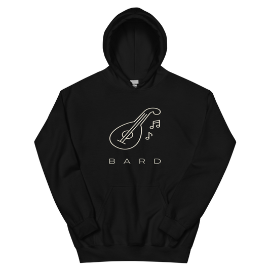 Bard | TTRPG Class Icon - Hoodie Black