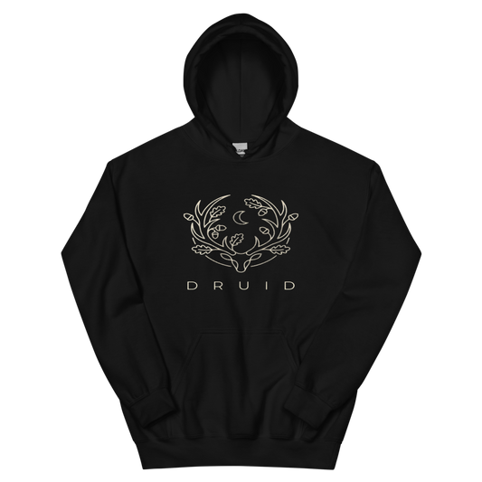 Druid | TTRPG Class Icon - Hoodie Black