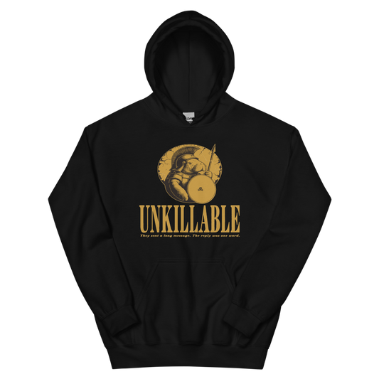 Manatee Hoplite | Unkillable Warrior - Hoodie Black