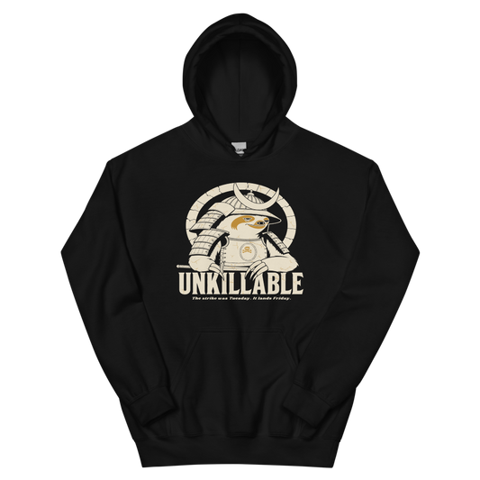 Sloth Samurai | Unkillable Warrior - Hoodie Black