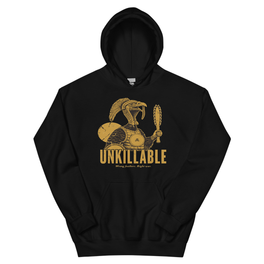 Turkey Eagle Warrior | Unkillable - Hoodie Black