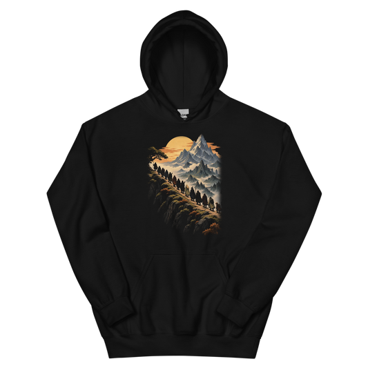 Thirteen and One | Retro Fantasy - Hoodie Black (scale corrected)