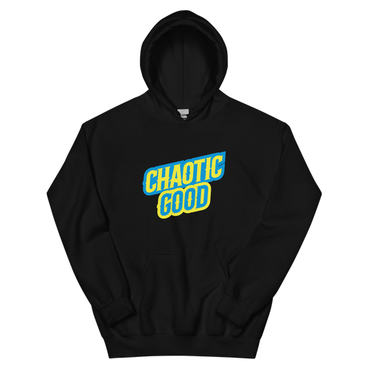 Chaotic Good - Hoodie Black (artwork corrected)