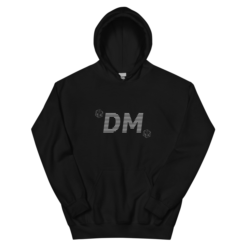 The DM - Hoodie Black (artwork corrected)
