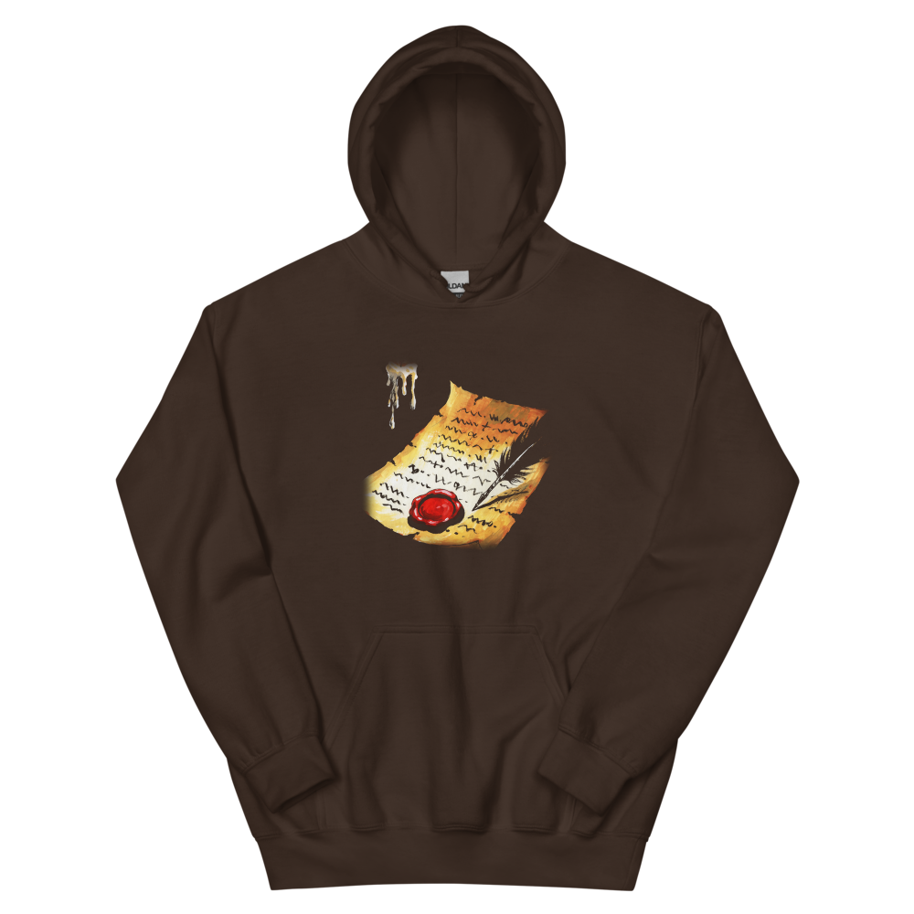 Terms of the Contract | Retro Fantasy - Hoodie Dark Chocolate