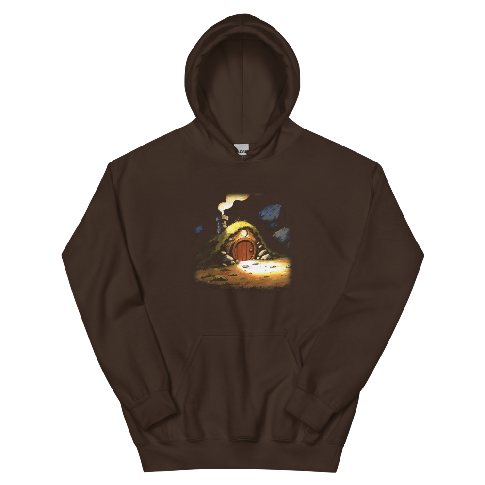 Burglar for Hire | Retro Fantasy Tee - Hoodie Dark Chocolate