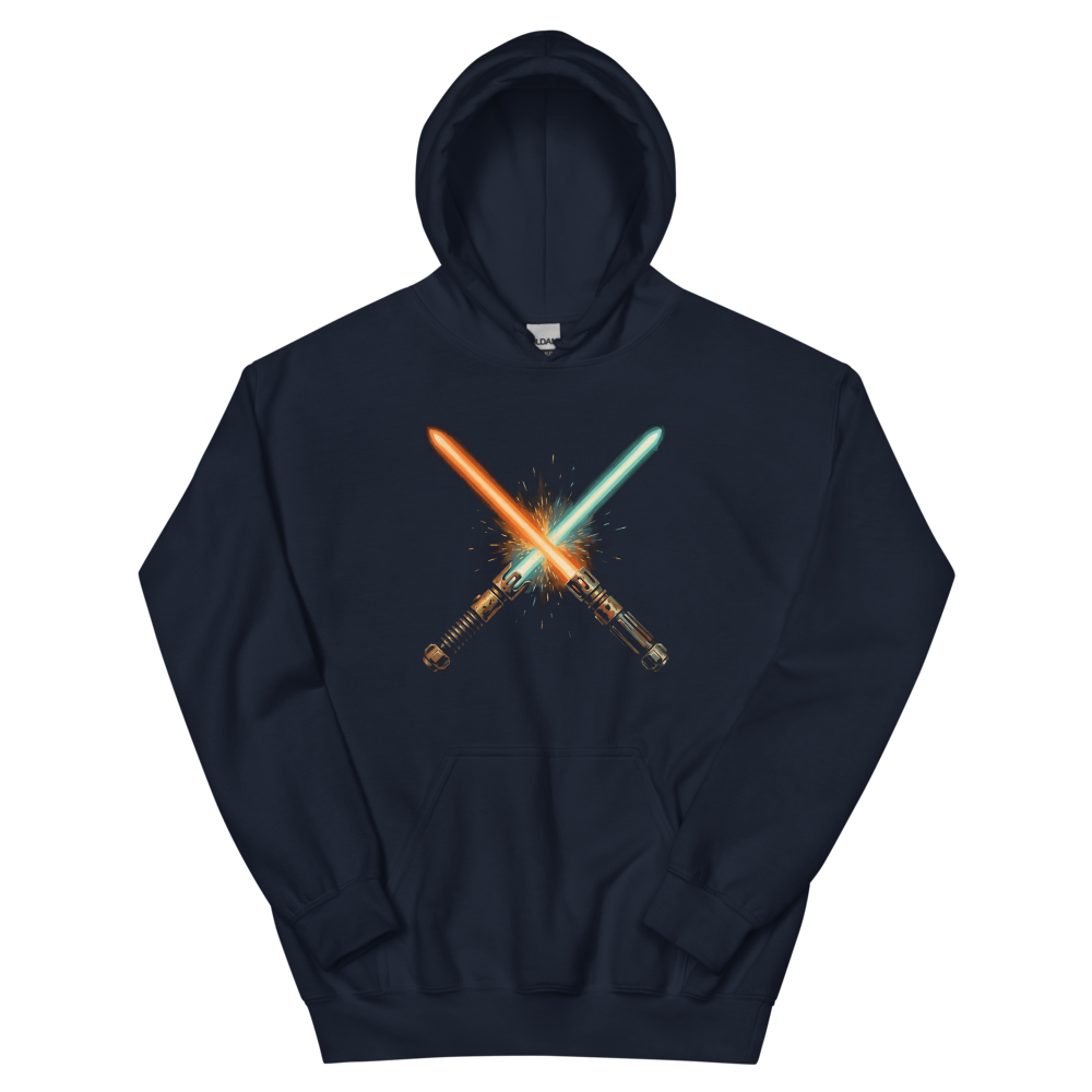 The Laser Sword | Retro Space Opera - Hoodie Navy