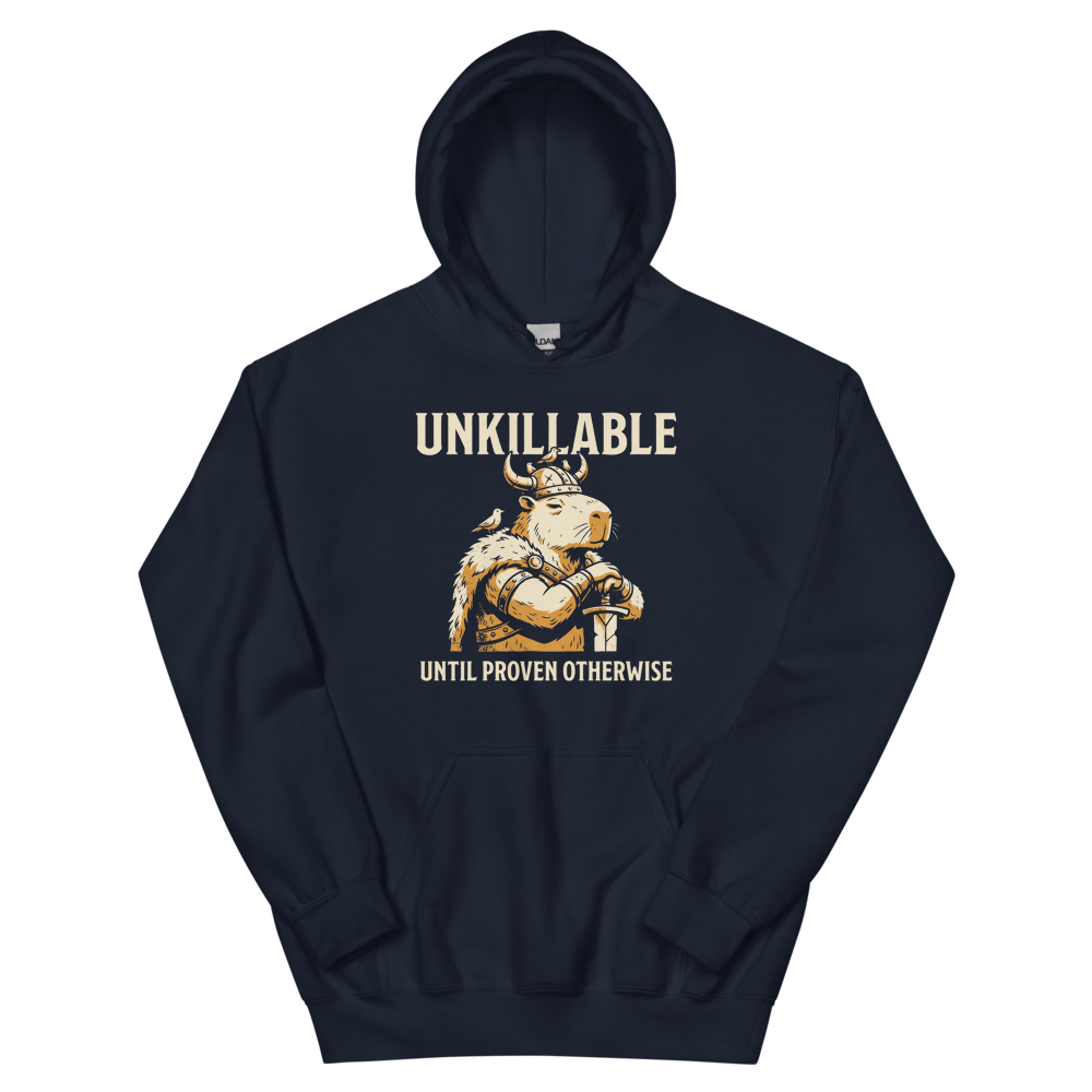 Unkillable | Until Proven Otherwise - Hoodie Navy