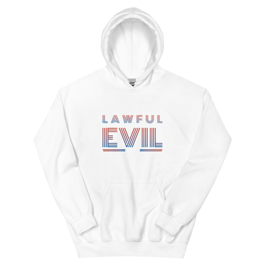 Lawful Evil - Hoodie White (artwork corrected)