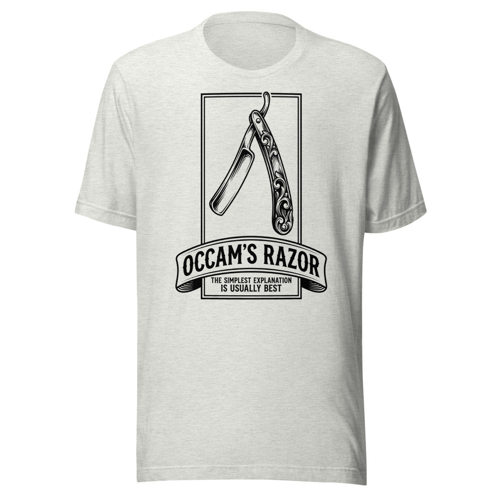 Occam's Razor: The Simplest Explanation Is Usually Best | Philosophy Tee