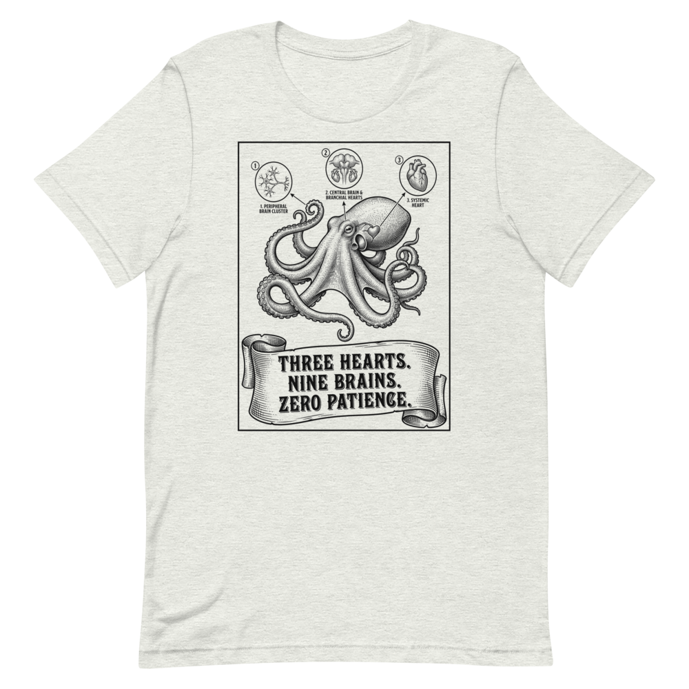 Octopus: Three Hearts. Nine Brains. Zero Patience. | Vintage Science