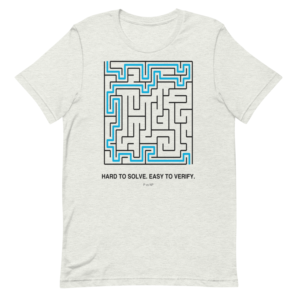 Hard to Solve. Easy to Verify: P vs NP | Computer Science Tee