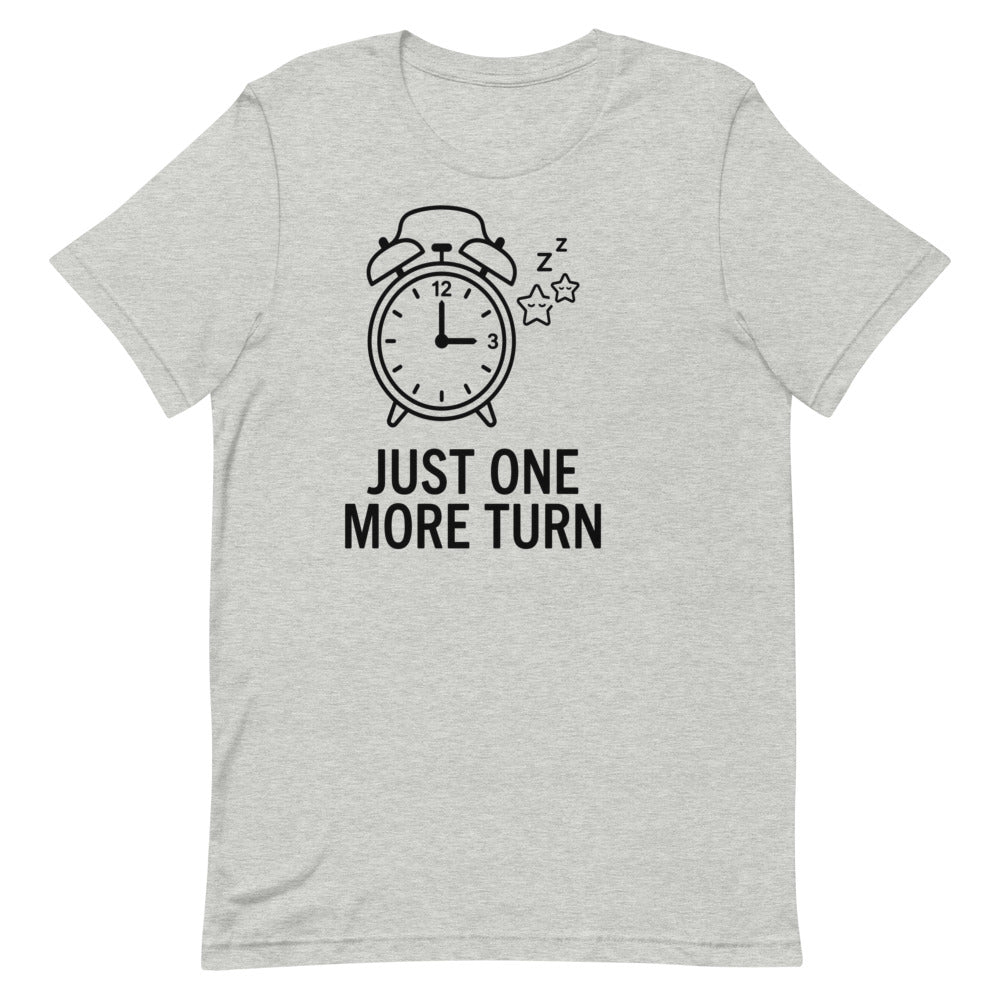 Just One More Turn | Strategy Gamer Tee print detail 1