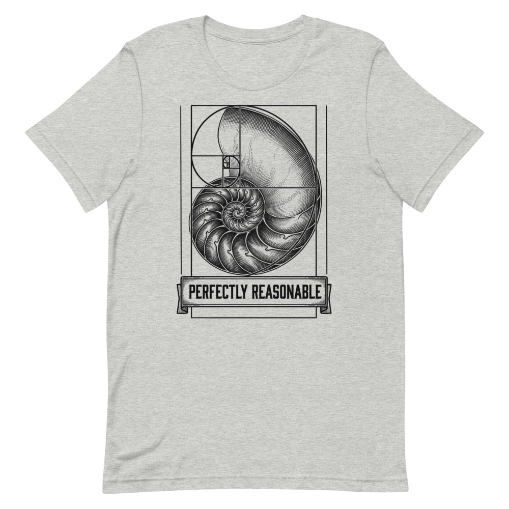 Perfectly Reasonable — Golden Ratio | Vintage Math Tee print detail 1