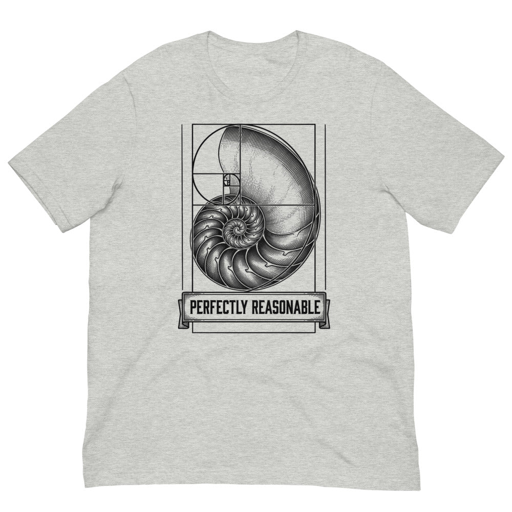 Perfectly Reasonable — Golden Ratio | Vintage Math Tee print detail 3