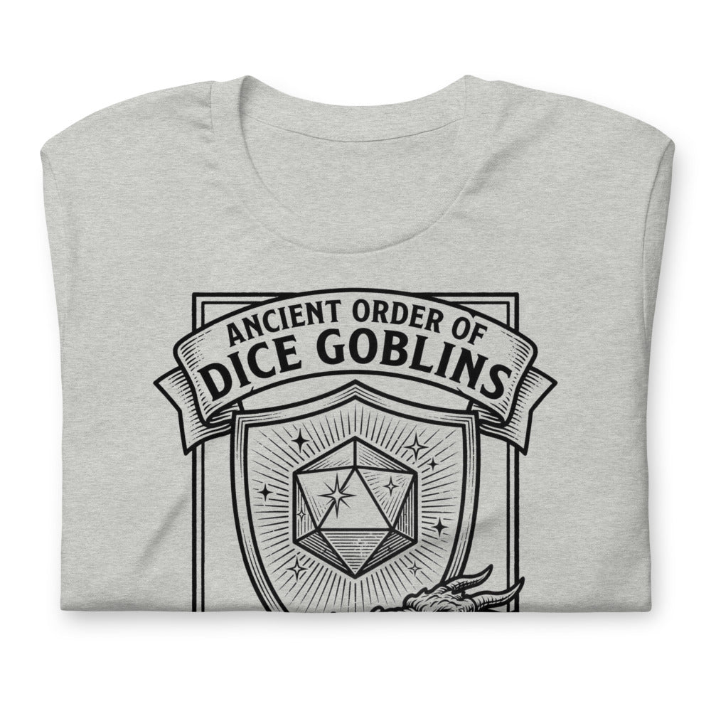 Ancient Order of Dice Goblins | Crest Tee print detail 2