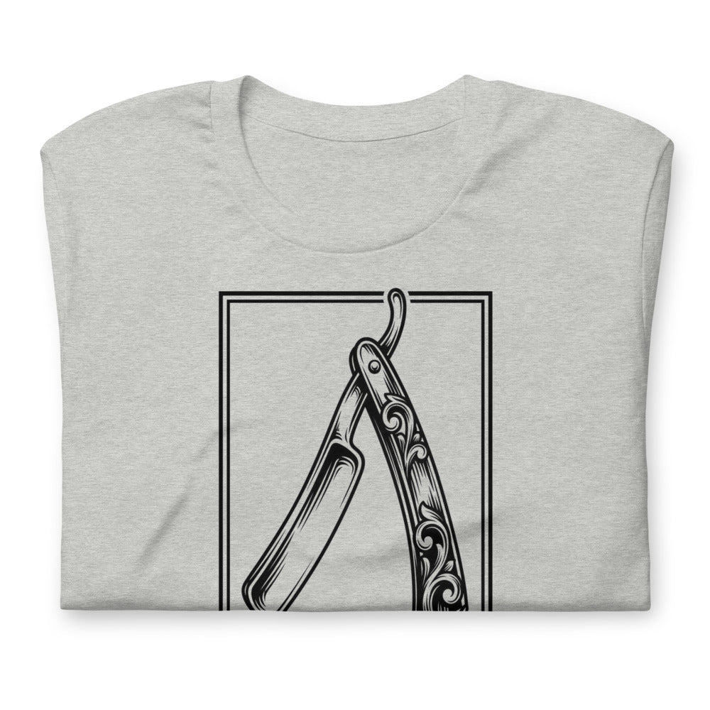 Occam's Razor — The Simplest Explanation Is Usually Best | Philosophy Tee print detail 2