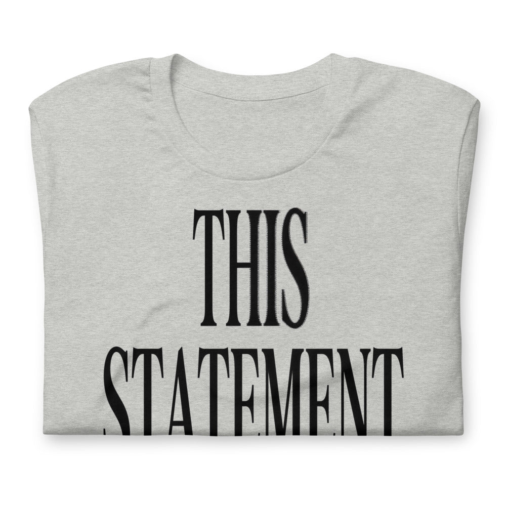 This Statement Is False | Paradox Tee print detail 2