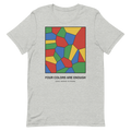 Four Colors Are Enough | Math Theorem Tee - Athletic Heather