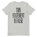 This Statement Is False | Paradox Tee - Athletic Heather