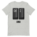 Ctrl+Z: Undo Real Life | Programmer Keyboard Tee - Athletic Heather